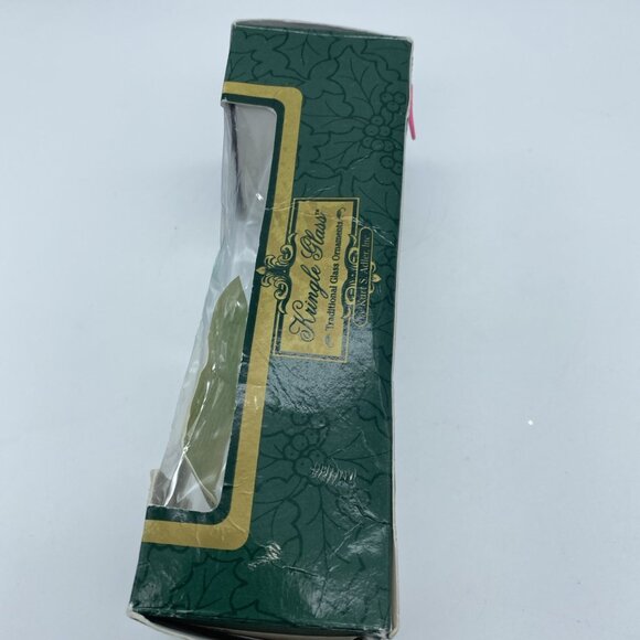 Kurt Adler Glass Pickle Ornament - Kringle Glass - Includes Story - Picture 8 of 10